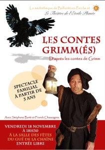 affiche contes grimm(és) BD